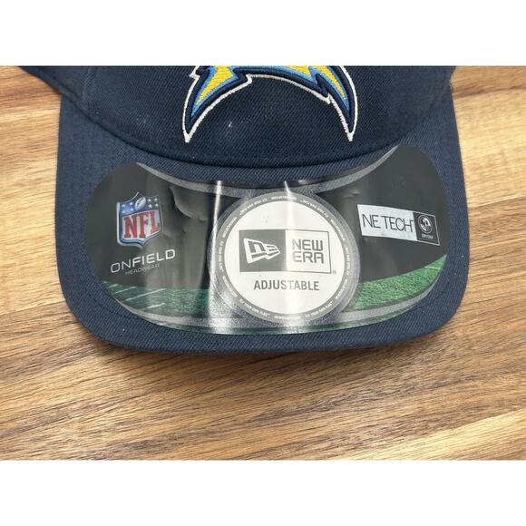 Los Angeles Chargers Hat Cap Strap Back NFL Football Mens New Era - Picture 2 of 9